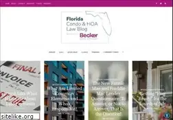 Sites similar to floridacondohoalawblog.com