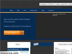 Sites similar to floridacreditcardlawsuit.com