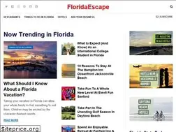 Sites similar to floridaescape.com