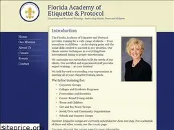 Sites similar to floridaetiquette.com