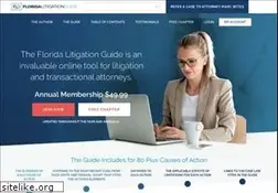 Sites similar to floridalitigationguide.com