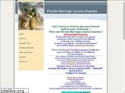 Sites similar to floridamarriagelicenseexpress.com