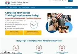 Sites similar to floridaonlinebarber.com