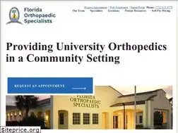 Sites similar to floridaorthopaedicspecialists.com