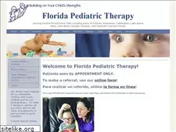 Sites similar to floridapediatrictherapy.com