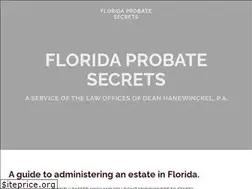 Sites similar to floridaprobatesecrets.com