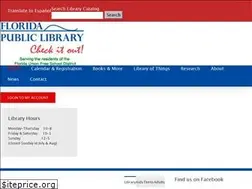 Sites similar to floridapubliclibrary.org