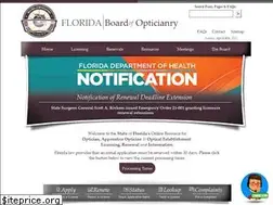 Sites similar to floridasopticianry.gov