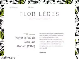 Sites similar to florilegeswebjournal.com