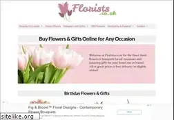 Sites similar to florists.co.uk