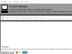 Sites similar to flossmanuals.net