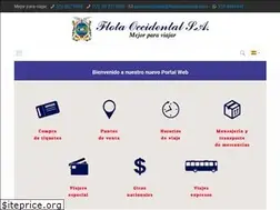 Sites similar to flotaoccidental.com