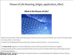 Sites similar to flower-of-life.net