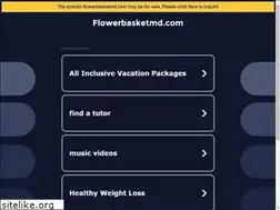 Sites similar to flowerbasketmd.com