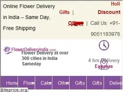 Sites similar to flowerdeliveryindia.com