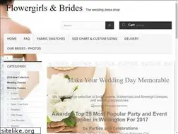 Sites similar to flowergirlsandbrides.co.nz