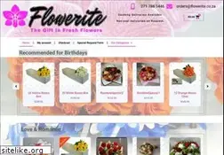 Sites similar to flowerite.co.za