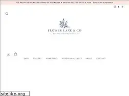 Sites similar to flowerlaneandco.com.au