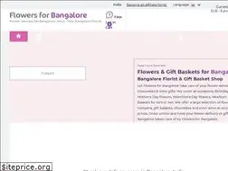 Sites similar to flowers4bangalore.com