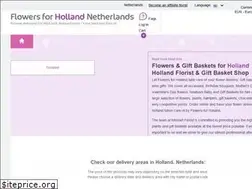 Sites similar to flowers4holland.com