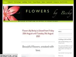 Sites similar to flowersbybecky.com