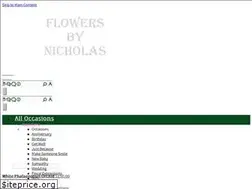 Sites similar to flowersbynicholas.com