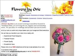 Sites similar to flowersbyorie.com