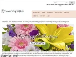 Sites similar to flowersbysophia.net