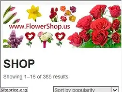 Sites similar to flowershop.us