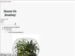 Sites similar to flowersonbroadwayny.com