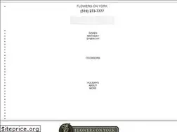 Sites similar to flowersonyork.com