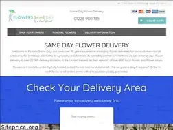 Sites similar to flowerssameday.co.uk