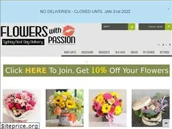 Sites similar to flowerswithpassion.com.au
