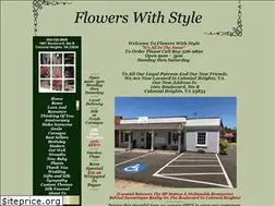 Sites similar to flowerswstyle.com