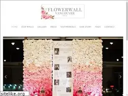 Sites similar to flowerwallvancouver.com