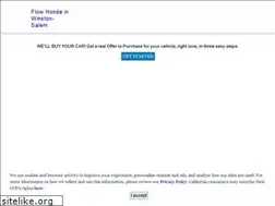 Sites similar to flowhondawinstonsalem.com