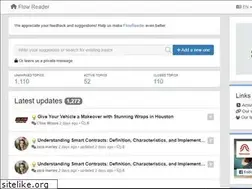 Sites similar to flowreader.userecho.com