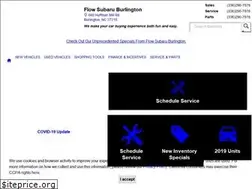 Sites similar to flowsubaruburlington.com