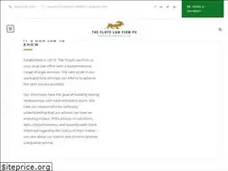 Sites similar to floydlaw.com
