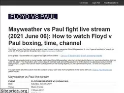 Sites similar to floydvspaul.com