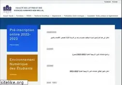 Sites similar to flshbm.ma