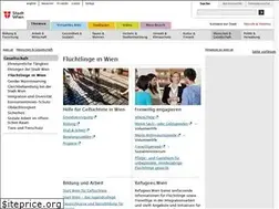 Sites similar to fluechtlinge.wien.gv.at
