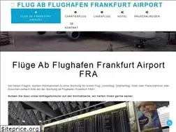 Sites similar to flug-ab-frankfurt-airport.de