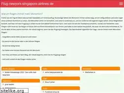 Sites similar to flug-newyork-singapore-airlines.de