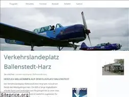 Sites similar to flugplatz-ballenstedt.de
