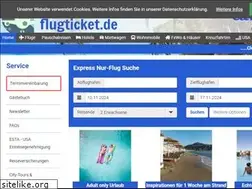 Sites similar to flugticket.de