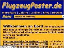 Sites similar to flugzeugposter.de