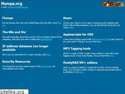 Sites similar to flumps.org
