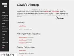 Sites similar to flutepage.de