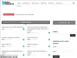 Sites similar to fluttertutorial.in